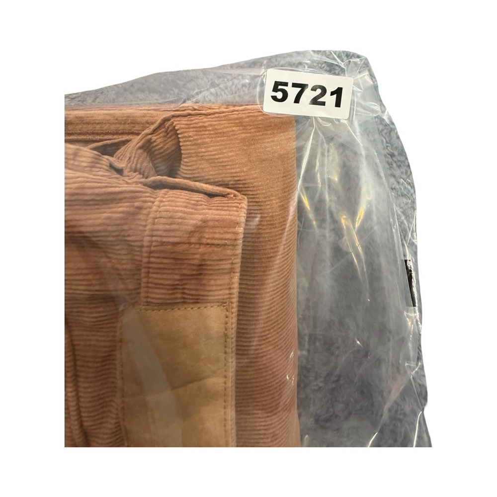 Cotton On Maxi Skirt Womens 2 Brown Corduroy High Waist Long Workwear - Picture 12 of 12